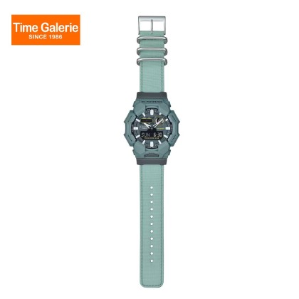 Casio G-Shock GA-010CE-2A Cloth Band Analog Digital Men Watch Casio G-Shock GA-010CE-2A Cloth Band Analog Digital Men Watch