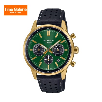 Casio Edifice EFR-575CL-3A Chronograpgh Leather Strap Band Men Watch Casio Edifice EFR-575CL-3A Chronograpgh Leather Strap Band Men Watch