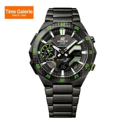 Casio Edifice ECB-2200RC-1A3 Windflow Stainless Steel Band Men Watch Casio Edifice ECB-2200RC-1A3 Windflow Stainless Steel Band Men Watch