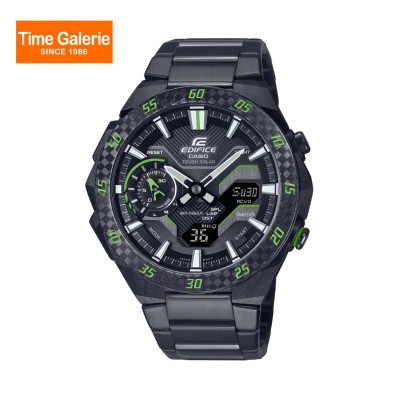 Casio Edifice ECB-2200RC-1A3 Windflow Stainless Steel Band Men Watch Casio Edifice ECB-2200RC-1A3 Windflow Stainless Steel Band Men Watch