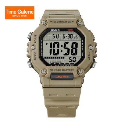 Casio General AE-1600H-5AV Resin Band Digital Men Watch Casio General AE-1600H-5AV Resin Band Digital Men Watch