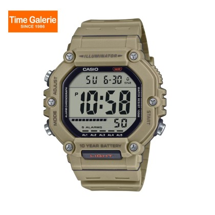 Casio General AE-1600H-5AV Resin Band Digital Men Watch Casio General AE-1600H-5AV Resin Band Digital Men Watch