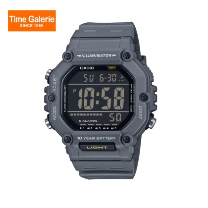 Casio General AE-1600H-8BV Resin Band Digital Men Watch Casio General AE-1600H-8BV Resin Band Digital Men Watch