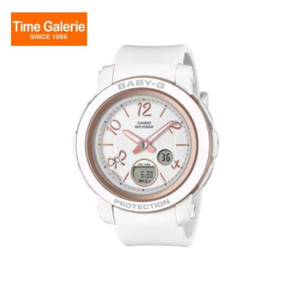 Casio Baby-G BGA-290RA-7A White Resin Band Women Sports Watch Casio Baby-G BGA-290RA-7A White Resin Band Women Sports Watch