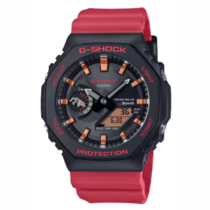 Casio G-Shock GA-B2100CD-1A4 Red Resin Band Men Sports Watch Casio G-Shock GA-B2100CD-1A4 Red Resin Band Men Sports Watch