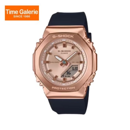 Casio G-Shock GM-S2110PG-1A4 Black Resin Band Women Sport Watch Casio G-Shock GM-S2110PG-1A4 Black Resin Band Women Sport Watch