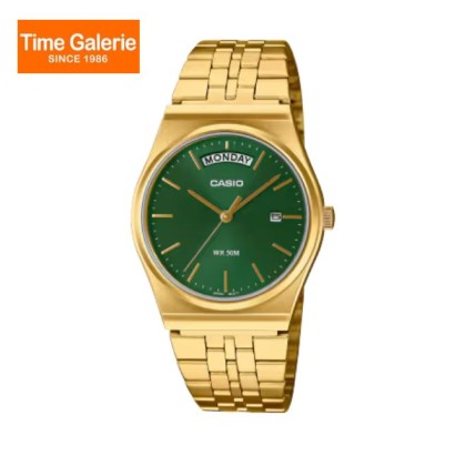 Casio General MTP-B146G-3AV Gold Stainless Steel Band Men Watch Casio General MTP-B146G-3AV Gold Stainless Steel Band Men Watch