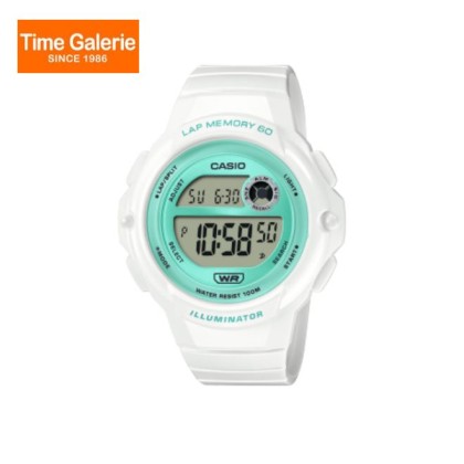 Casio General LWS-1200H-7A3V White Resin Band Women Watch Casio General LWS-1200H-7A3V White Resin Band Women Watch