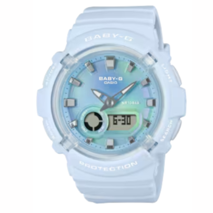 Casio Baby-G BGA-280TD-2A Light Blue Resin Band Women Sports Watch Casio Baby-G BGA-280TD-2A Light Blue Resin Band Women Sports Watch