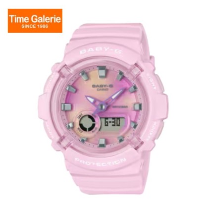 Casio Baby-G BGA-280TD-4A Light Pink Resin Band Women Sports Watch Casio Baby-G BGA-280TD-4A Light Pink Resin Band Women Sports Watch