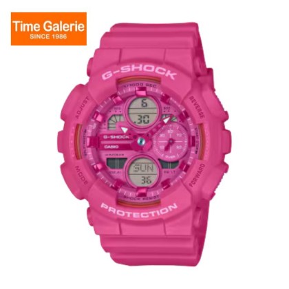 Casio G-Shock GMA-S140PP-4A Pink Bio-based Resin Band Women Sport Watch