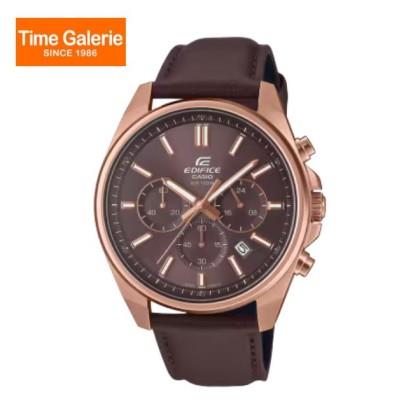 Casio Edifice EFV-650CL-5AVUDF Brown Leather Band Men Watch Casio Edifice EFV-650CL-5AVUDF Brown Leather Band Men Watch