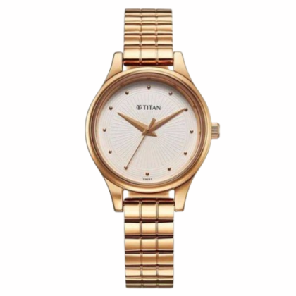 Titan Karishma 2679WM02 Off White Dial Stainless Steel Strap Quartz Women's Watch Titan Karishma 2679WM02 Off White Dial Stainless Steel Strap Quartz Women's Watch