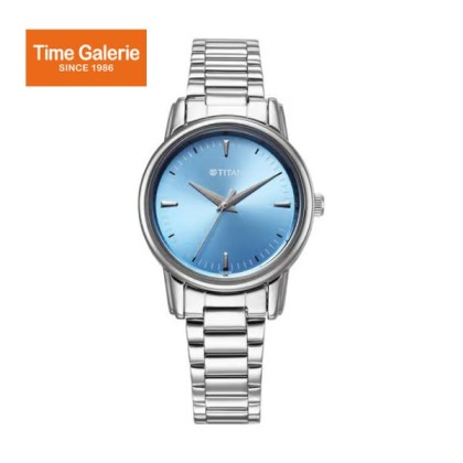 Titan Karishma 2760SM02 Blue Dial Stainless Steel Strap Quartz Women's Watch Titan Karishma 2760SM02 Blue Dial Stainless Steel Strap Quartz Women's Watch