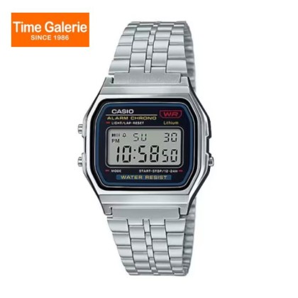 Casio Vintage A159WA-N1 Silver Stainless Steel Band Men Watch / Women Watch Casio Vintage A159WA-N1 Silver Stainless Steel Band Men Watch / Women Watch