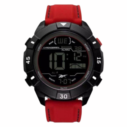 Reebok ARDENT RV-ADT-G9-PBIR-BB | Excellent Red | Men Digital Watch | 50MM | 10ATM | 2Y Warranty Reebok ARDENT RV-ADT-G9-PBIR-BB | Excellent Red | Men Digital Watch | 50MM | 10ATM | 2Y Warranty