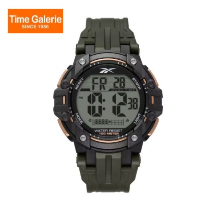 Reebok CROSS RV-CRO-G9-PBPG-WE | Military Green | Men Digital Watch | 48MM | 5ATM | 2Y Warranty Reebok CROSS RV-CRO-G9-PBPG-WE | Military Green | Men Digital Watch | 48MM | 5ATM | 2Y Warranty