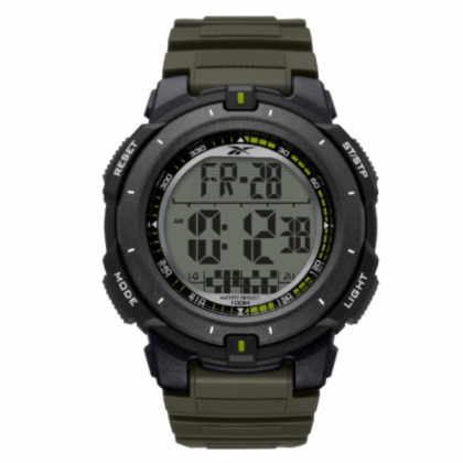 Reebok WHEELY RV-WHE-G9-PAPG-WY | Military Green | Men Digital Watch | 48MM | 5ATM | 2Y Warranty Reebok WHEELY RV-WHE-G9-PAPG-WY | Military Green | Men Digital Watch | 48MM | 5ATM | 2Y Warranty