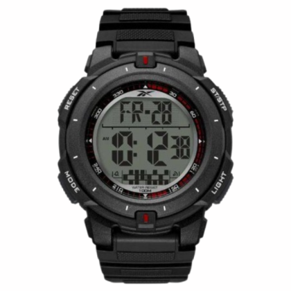 Reebok WHEELY RV-WHE-G9-PBPB-WR | Warrior Black | Men Digital Watch | 48MM | 5ATM | 2Y Warranty