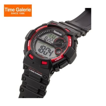 Reebok Patchy RV-PAT-G9-PBPB-WR Black Red Men Digital Watch | 35MM | 10ATM | 2Y Warranty Reebok Patchy RV-PAT-G9-PBPB-WR Black Red Men Digital Watch | 35MM | 10ATM | 2Y Warranty