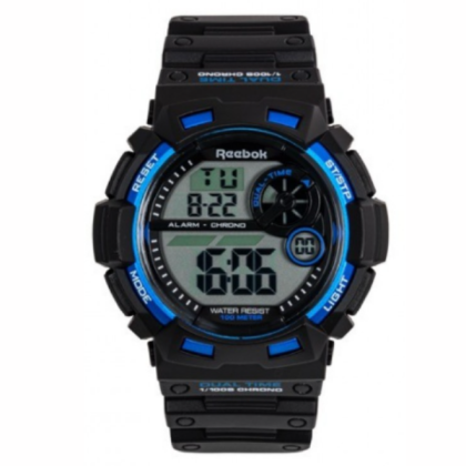 Reebok Patchy RV-PAT-G9-PKPB-WK Blue Black Men Digital Watch | 35MM | 10ATM | 2Y Warranty Reebok Patchy RV-PAT-G9-PKPB-WK Blue Black Men Digital Watch | 35MM | 10ATM | 2Y Warranty