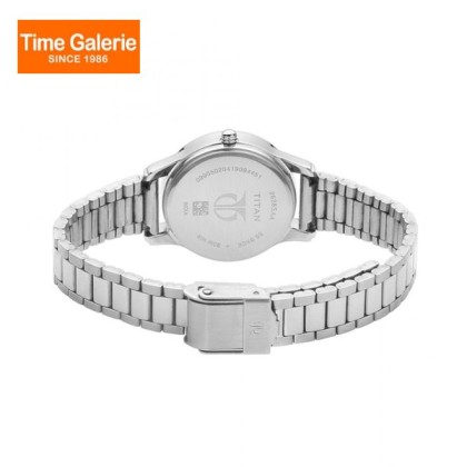 Titan Karishma 2628SM01 Blue Dial Metal Strap Quartz Women Watch Titan Karishma 2628SM01 Blue Dial Metal Strap Quartz Women Watch