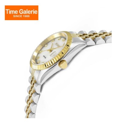 Bonia Noble BNB10550-1157 White Mother Of Pearl Dial Stainless Steel Men Watch 36mm Bonia Noble BNB10550-1157 White Mother Of Pearl Dial Stainless Steel Men Watch 36mm