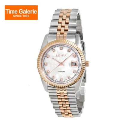 Bonia Noble BNB10550-1617 White Dial Stainless Steel Men Watch 36mm Bonia Noble BNB10550-1617 White Dial Stainless Steel Men Watch 36mm