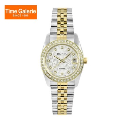 Bonia Noble BNB10550-3116S Silver Monogram Dial Stainless Steel Women Watch 32mm Bonia Noble BNB10550-3116S Silver Monogram Dial Stainless Steel Women Watch 32mm