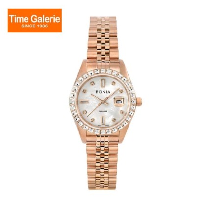 Bonia Noble BNB10553-3557S White Mother Of Pearl Dial Stainless Steel Women Watch 32mm Bonia Noble BNB10553-3557S White Mother Of Pearl Dial Stainless Steel Women Watch 32mm