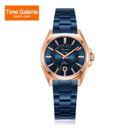 Alexandre Christie ALCW8688LDBURBU Blue Stainless Steel Women Watch Alexandre Christie ALCW8688LDBURBU Blue Stainless Steel Women Watch