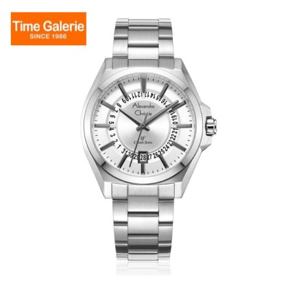 Alexandre Christie ALCW8688MDBSSSL Silver Stainless Steel Men Watch