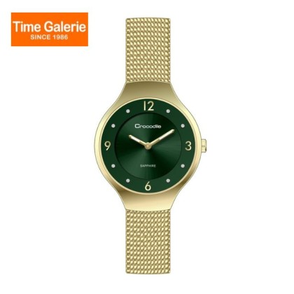 Crocodile CRDW8036.368 Green Dial Stainless Steel Women Watch Crocodile CRDW8036.368 Green Dial Stainless Steel Women Watch