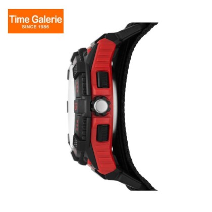 Skechers SR1128 Downey Black Nylon Strap Men Watch Skechers SR1128 Downey Black Nylon Strap Men Watch