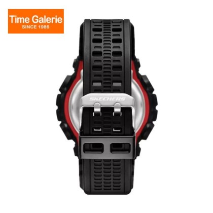 Skechers SR1172 Black Silicone Strap Men Watch