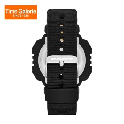 Skechers SR1183 Black Nylon Strap Men Watch