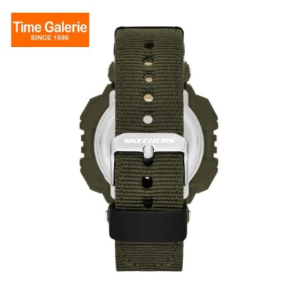 Skechers SR1184 Green Nylon Strap Men Watch Skechers SR1184 Green Nylon Strap Men Watch