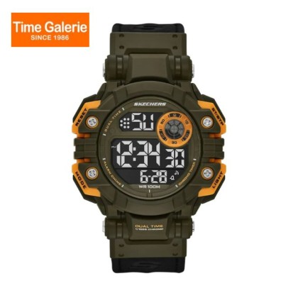 Skechers SR1184 Green Nylon Strap Men Watch Skechers SR1184 Green Nylon Strap Men Watch