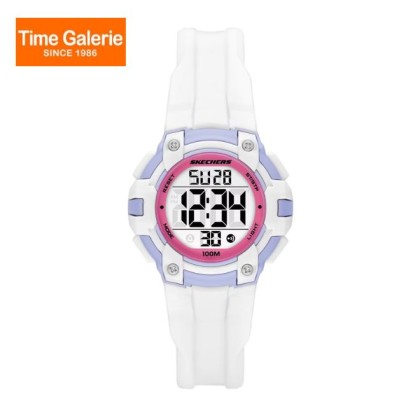 Skechers SR2151 White Polyurethane Strap Women Watch Skechers SR2151 White Polyurethane Strap Women Watch