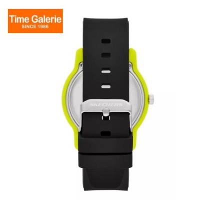 Skechers SR5219 Black Silicone Strap Men Watch