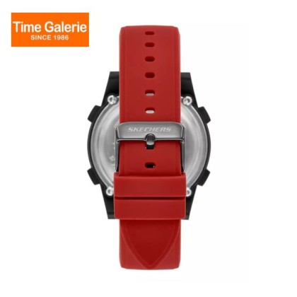Skechers SR5220 Red Silicone Strap Men Watch Skechers SR5220 Red Silicone Strap Men Watch