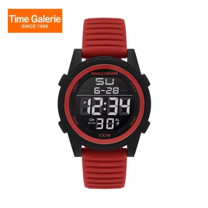 Skechers SR5220 Red Silicone Strap Men Watch Skechers SR5220 Red Silicone Strap Men Watch