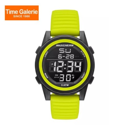 Skechers SR5221 Yellow Silicone Strap Men Watch Skechers SR5221 Yellow Silicone Strap Men Watch