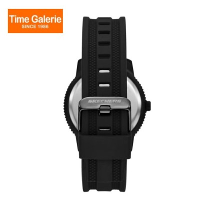 Skechers SR5232 Black Silicone Strap Men Watch