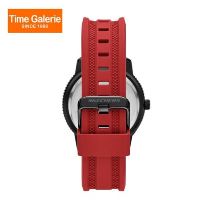 Skechers SR5233 Red Silicone Strap Men Watch
