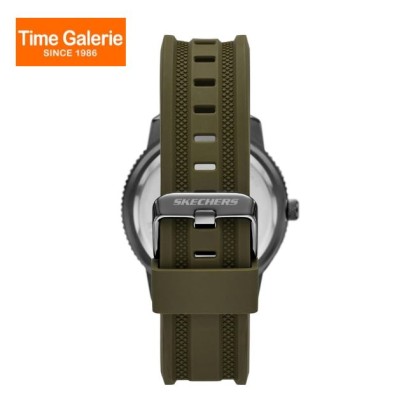Skechers SR5234 Green Silicone Strap Men Watch Skechers SR5234 Green Silicone Strap Men Watch