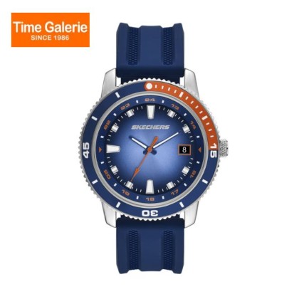 Skechers SR5235 Blue Silicone Strap Men Watch Skechers SR5235 Blue Silicone Strap Men Watch