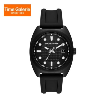 Skechers SR5237 Black Silicone Strap Men Watch Skechers SR5237 Black Silicone Strap Men Watch