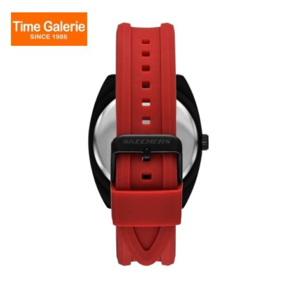 Skechers SR5238 Red Silicone Strap Men Watch Skechers SR5238 Red Silicone Strap Men Watch
