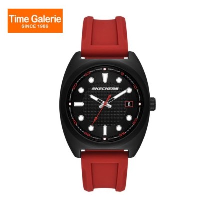 Skechers SR5238 Red Silicone Strap Men Watch Skechers SR5238 Red Silicone Strap Men Watch